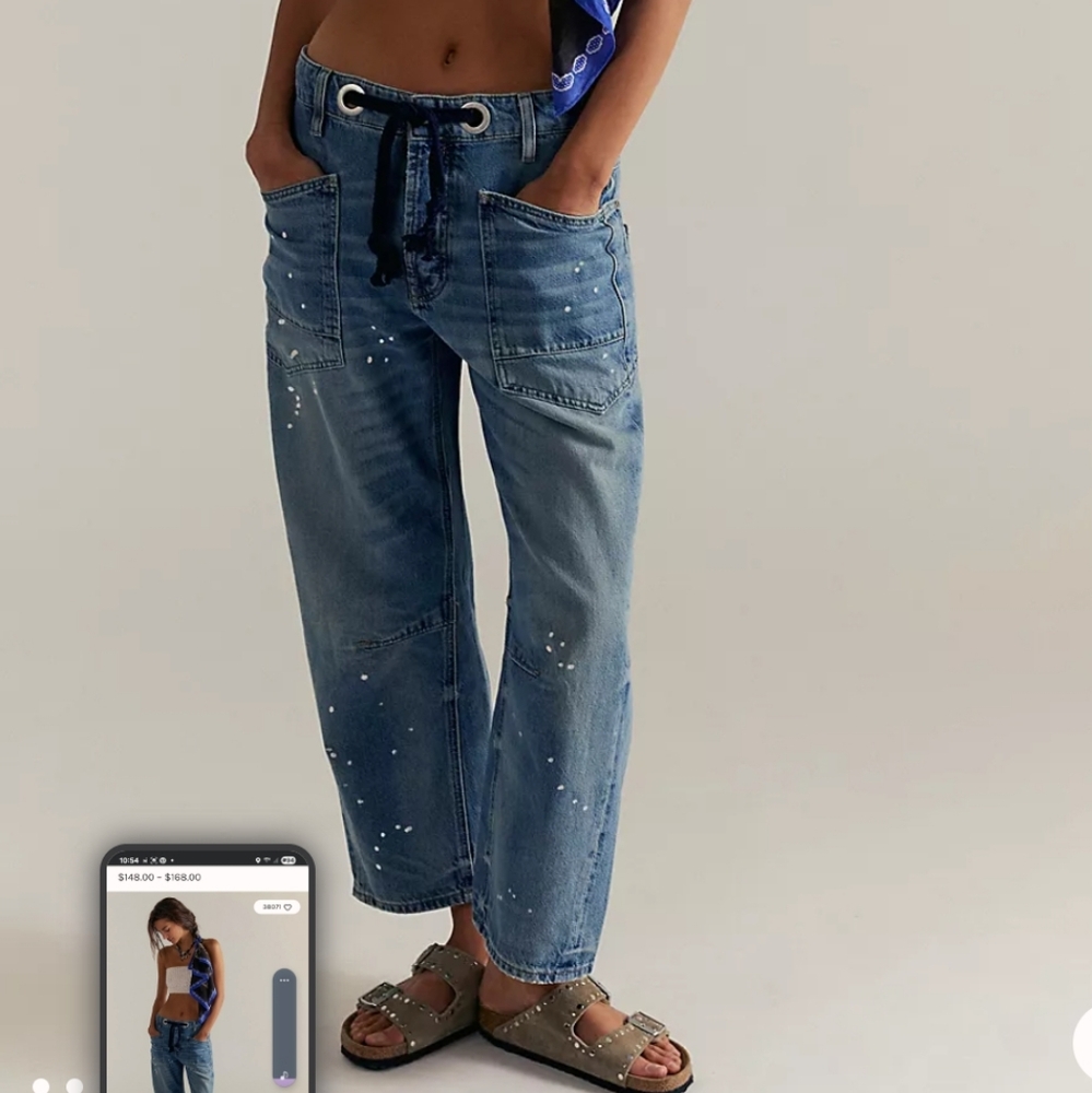 Free People Moxie Pull On Barrel